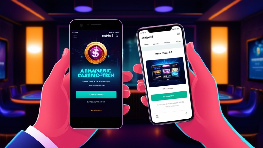 Smartfon z ekranem pobierania Chicken Road na Androidzie i iPhonie